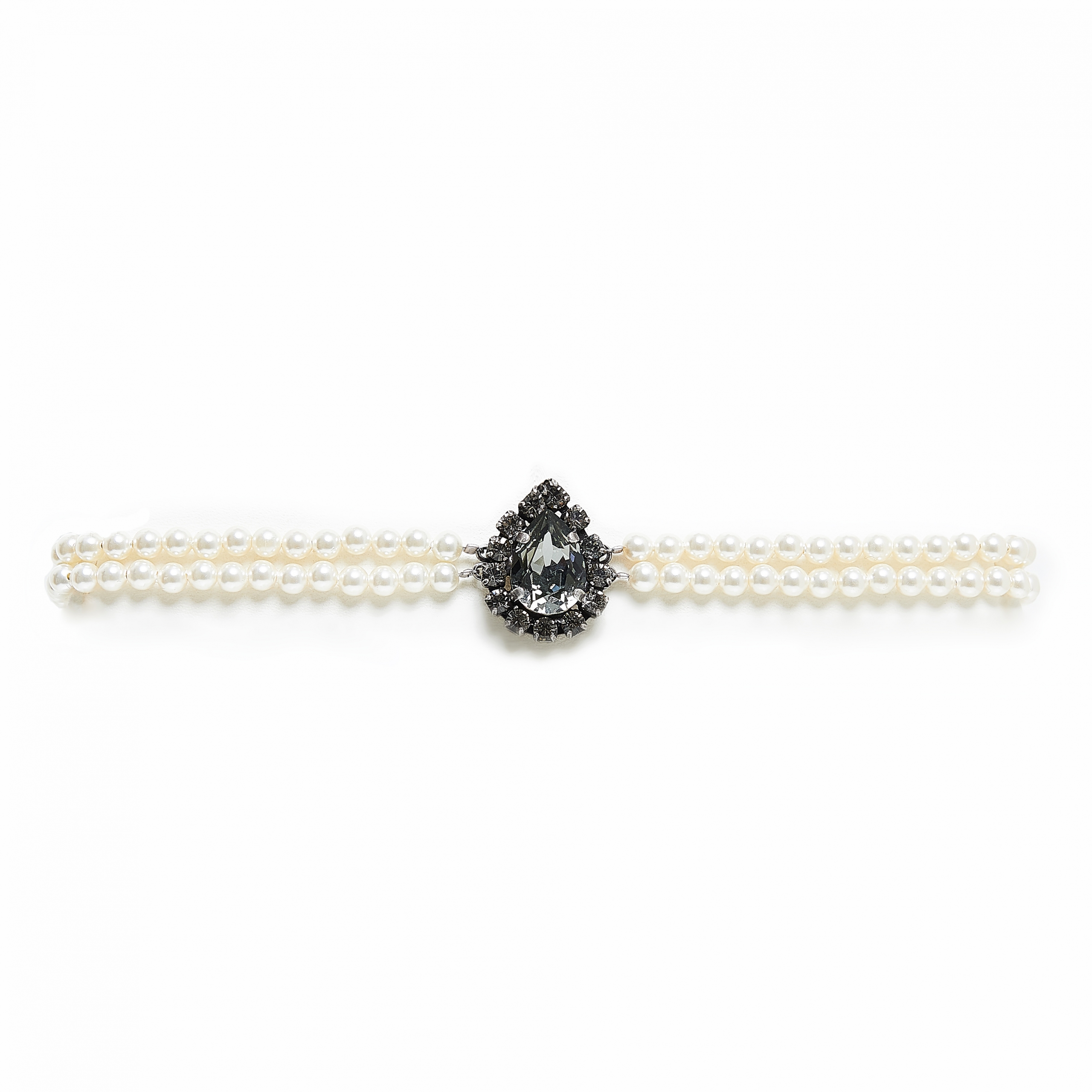 Seenberg, Trachtenschmuck, Trachtenkette, Trachtenkropfkette, Choker, Ohrringe, nude, Kristall, Perlen, Österreich