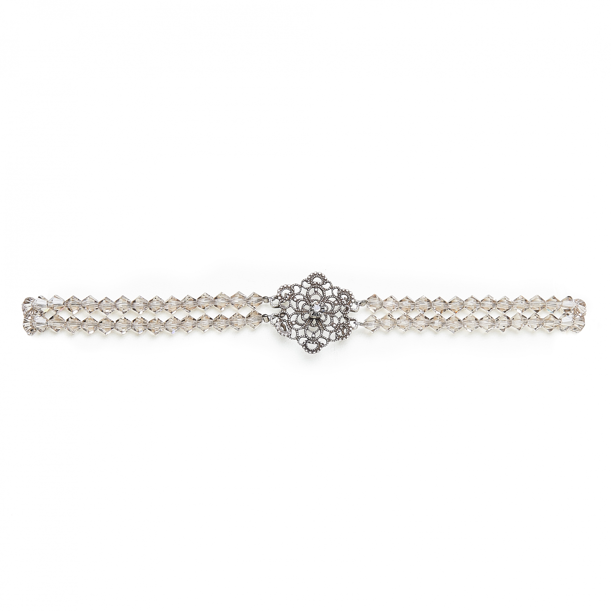 Seenberg, Trachtenschmuck, Trachtenkette, Trachtenkropfkette, Choker, Ohrringe, Perlen, Samt, Österreich